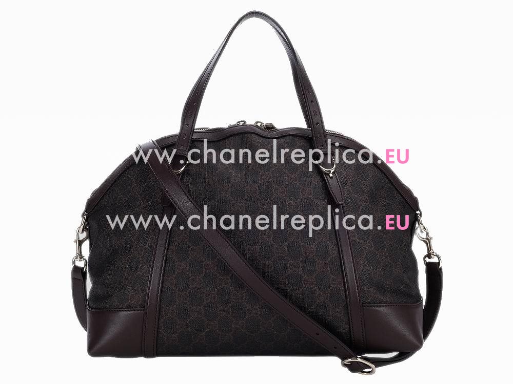 Gucci Nice ambossed Guccissima Bag Deep Coffee G467803