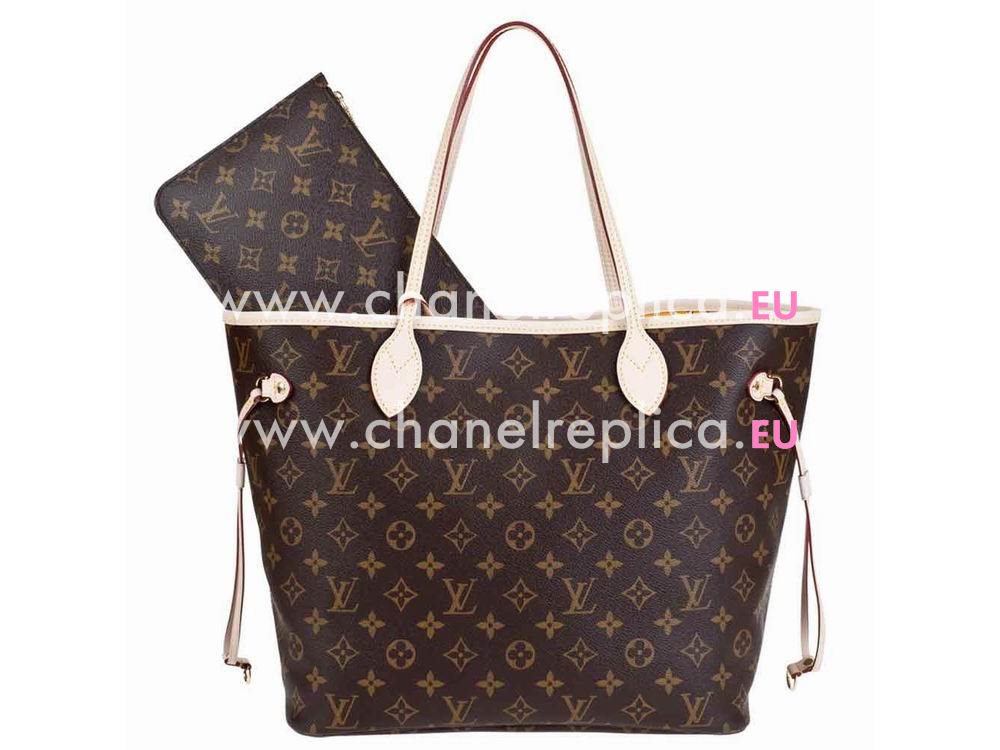 Louis Vuitton Monogram Canvas Neverfull MM Mimosa M40997