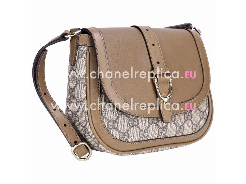 Gucci Nice GG Calfskin Leather Clutch In Brown G568922