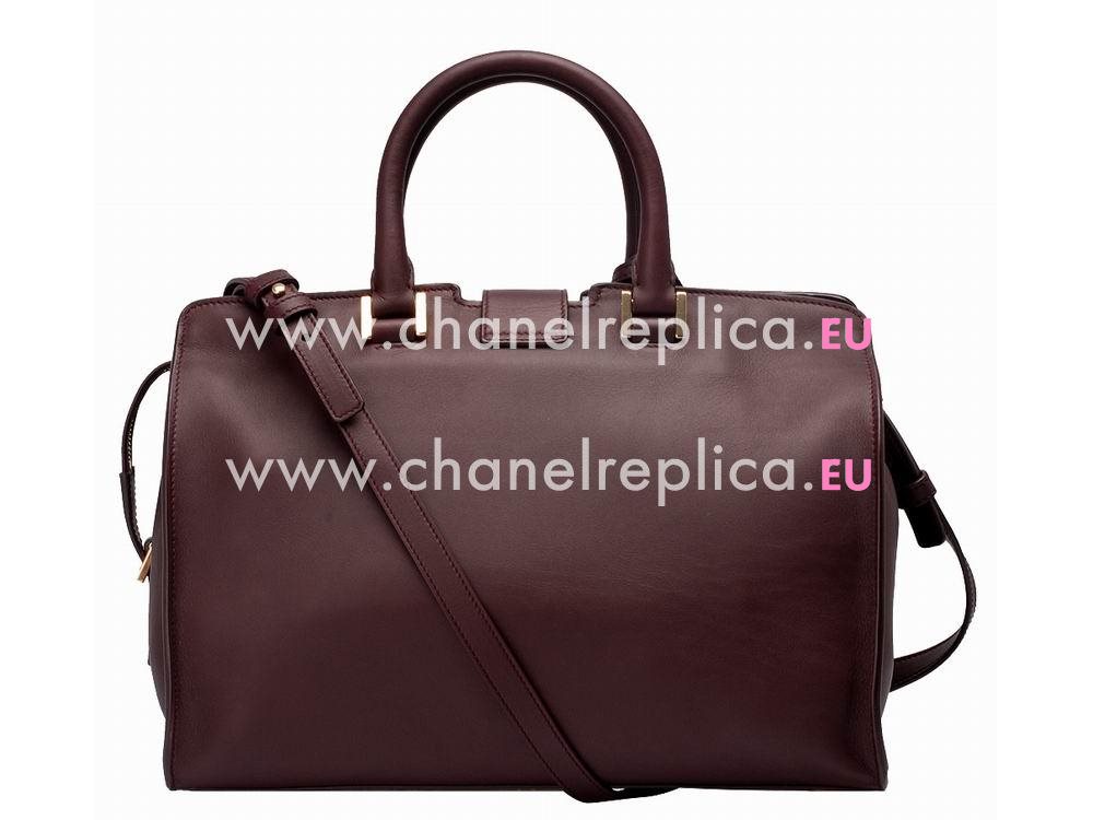 YSL Petit Cabas Chyc Y Calfskin Doctor Small Bag Purple YSL465068