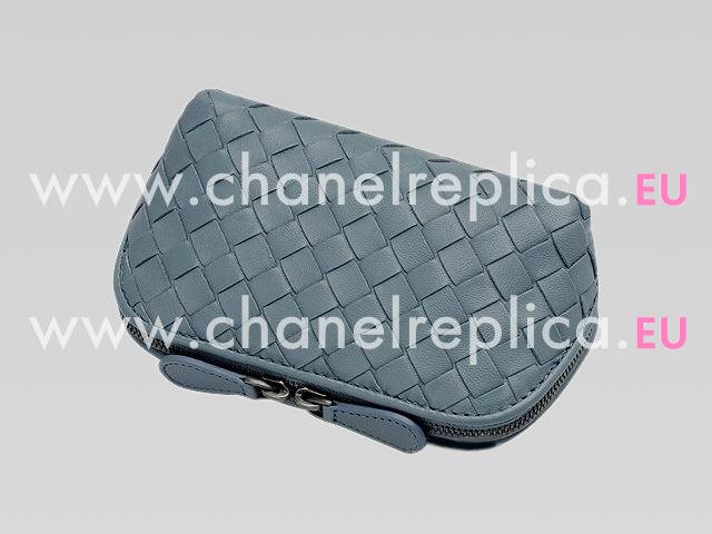 Bottega Veneta Intreciatto Nappa Weave Sky-Blue BGV41474