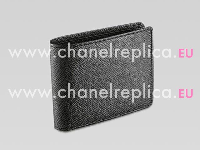 LOUIS VUITTON TAIGA LEATHER MULTIPLE ARDOISE WALLET M30952