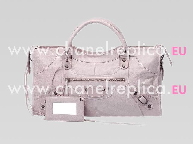 Balenciaga Part-Time Planet Small Stud Bag Light Pink 168028LP