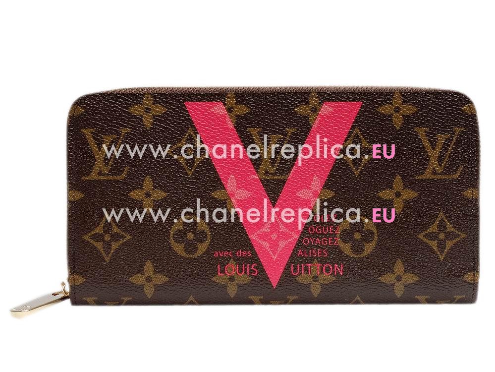 Louis Vuitton Monogram Canvas Zippy Wallet Grenade M60936