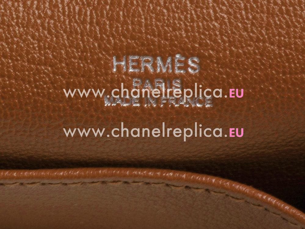 Hermes Jysiere Clemence 31cm Bag Coffee(Gold) H99521C