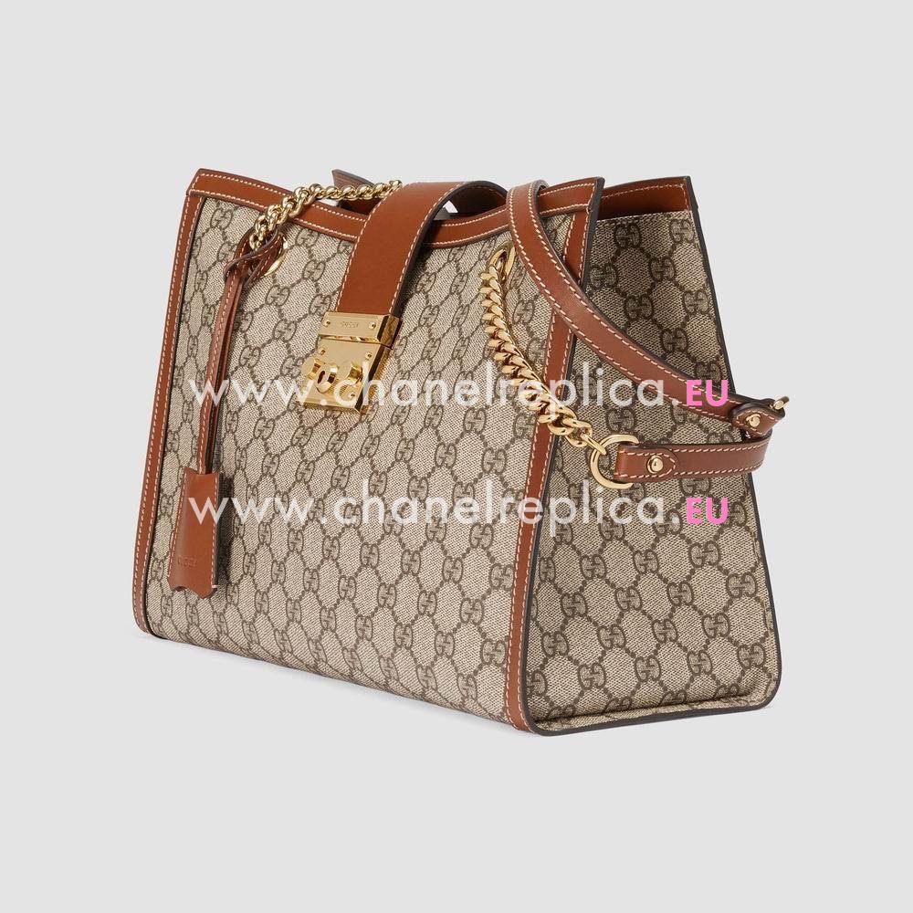 Gucci Padlock GG Supreme canvas shoulder bag 479197 KHNKG 8534