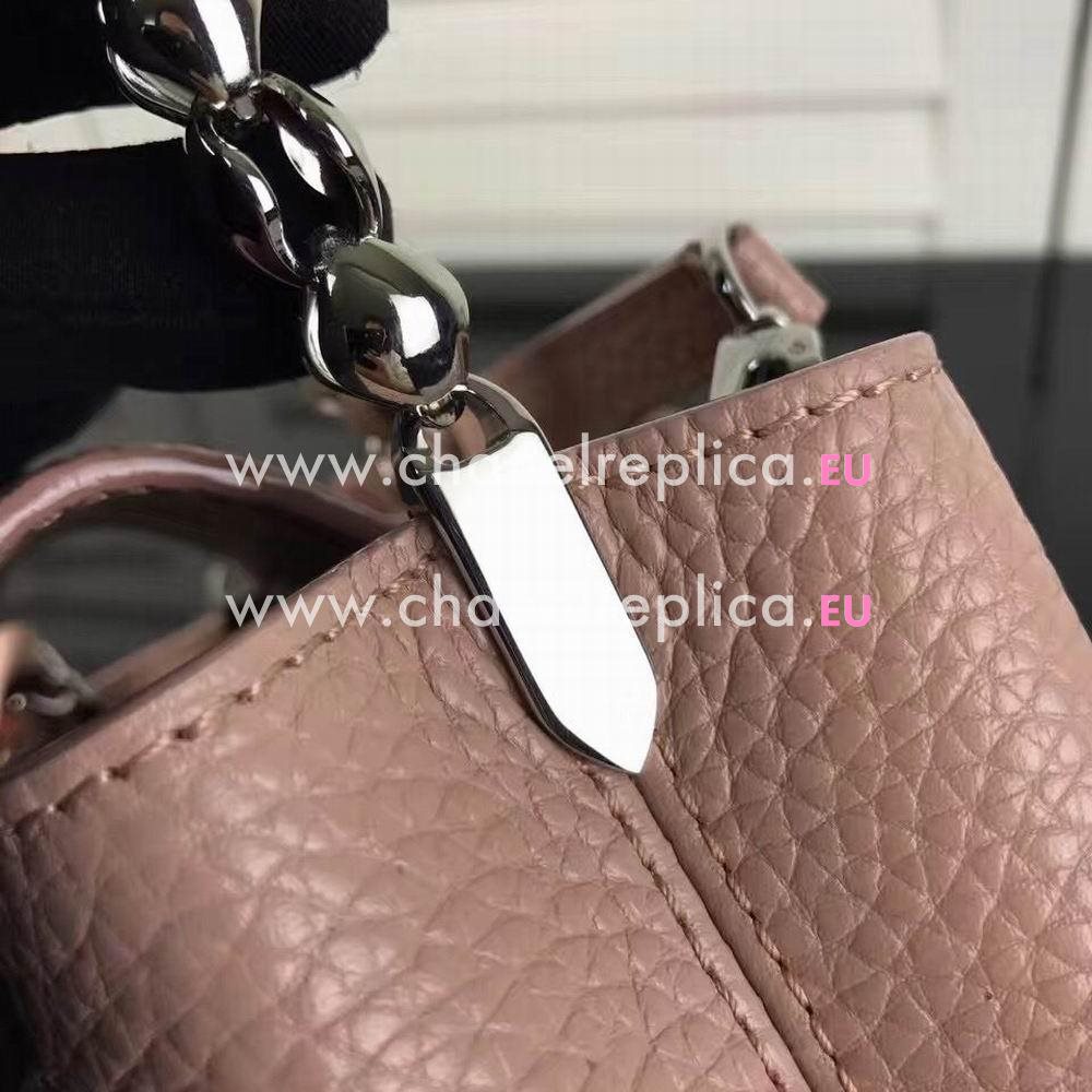 Louis Vuitton Capucines Nano Taurillon Leather Bag In Pink M612151