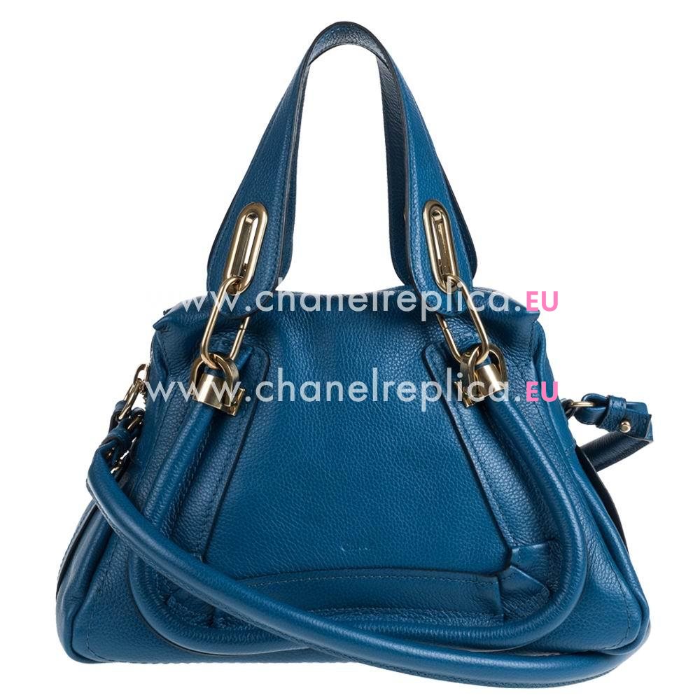Chloe It Bag Party Caviar Calfskin Bag In Sea Blue C5810492