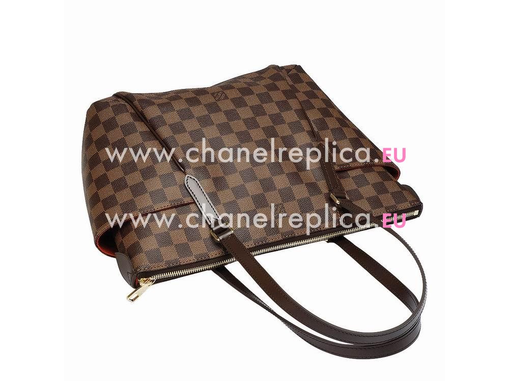 Louis Vuitton Damier Ebene Canvas Totally PM N41282