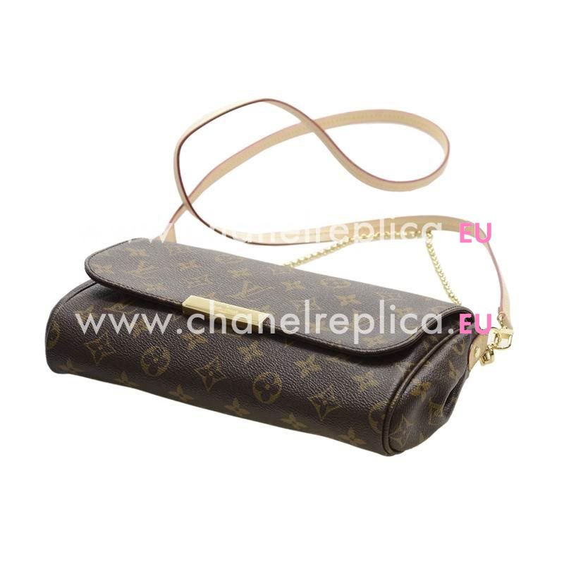 Louis Vuitton 2012 Monogram Canvas Favorite MM Clutch M40718