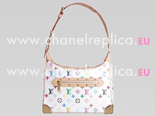 Louis Vuitton Monogram Multicolore white Boulogne M92660