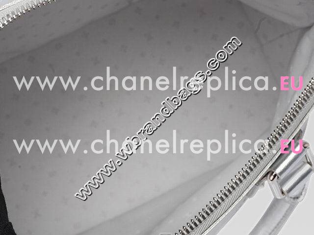 Louis Vuitton Suhali Patent Leather Lockit Pm Silver M95541