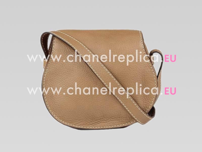 CHLOE Marcie Nano Calfskin Crossbody Bag Nut C460798