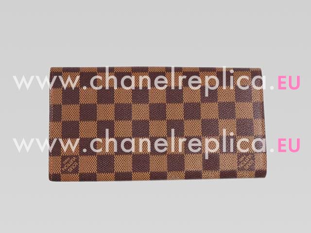 Louis Vuitton 2012 Damier Ebene Canvas Rosebery Wallet N63017