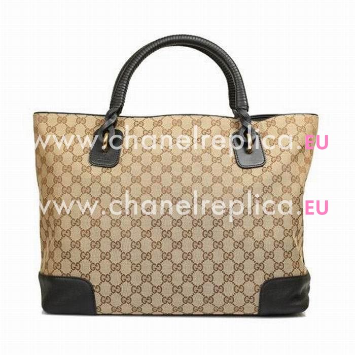 Gucci Dobby Calfskin Bag In Black G559439