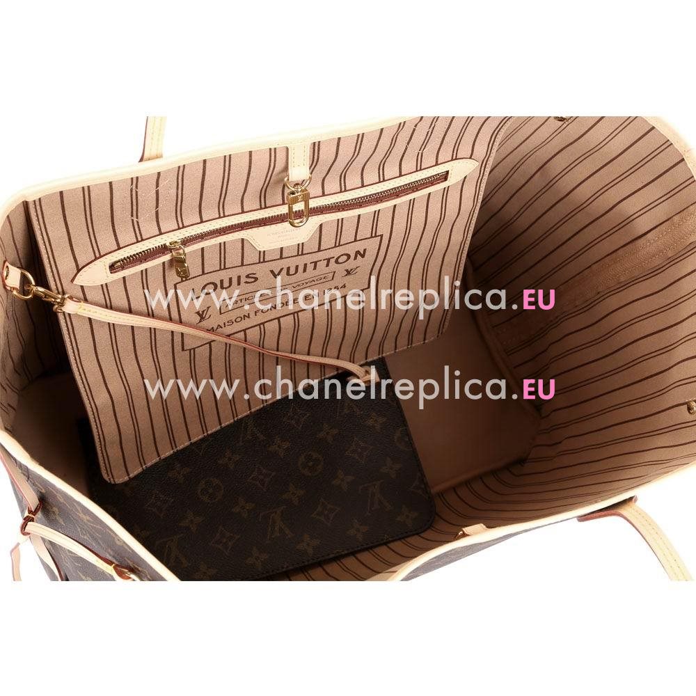 Louis Vuitton Neverfull GM Monogram Canvas Shopping Bag M40990