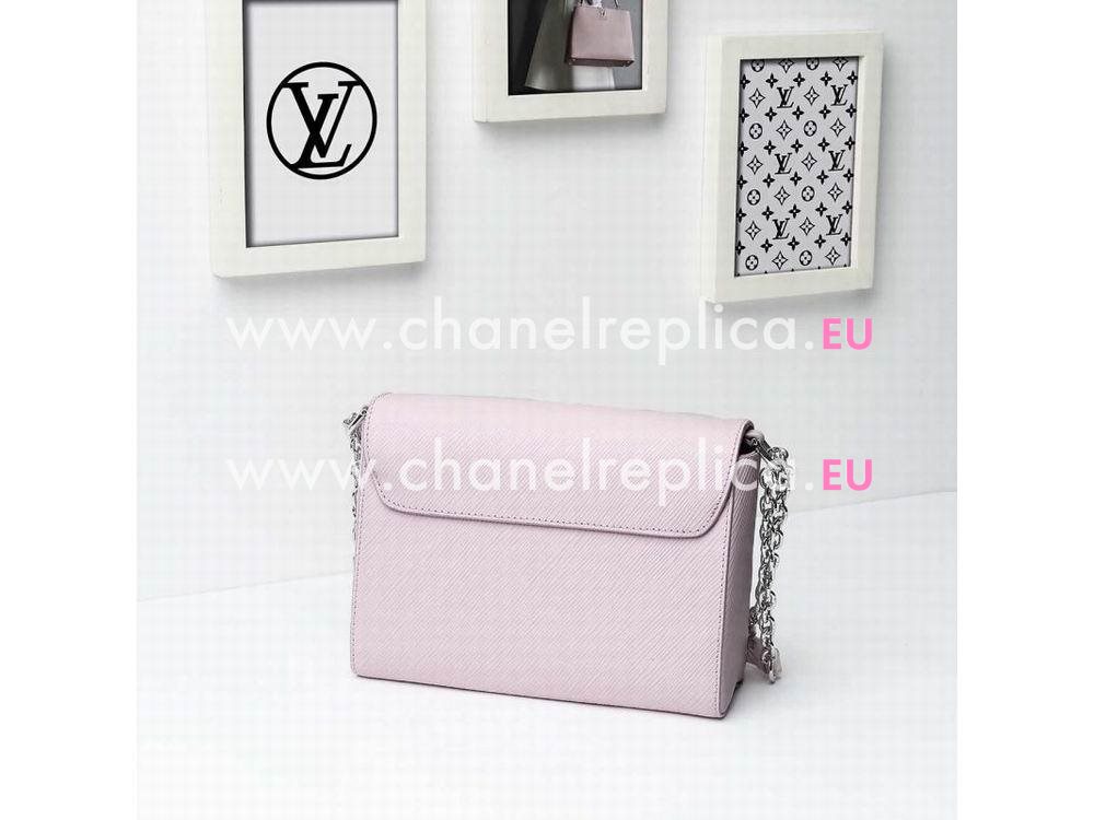 Louis Vuitton Epi Leahter Twist MM Pink M50380