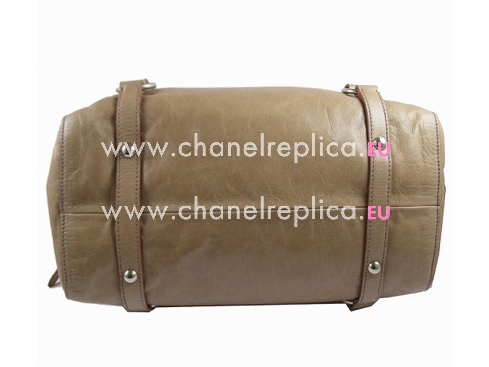 Miu Miu Vitello Lux Calfskin Shoulder Bag In Beige RN0954BG