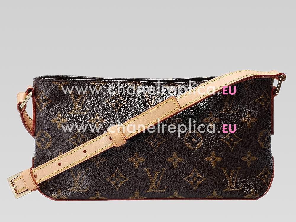 Louis Vuitton Monogram Canvas Trotteur Shoulder Bag M51240