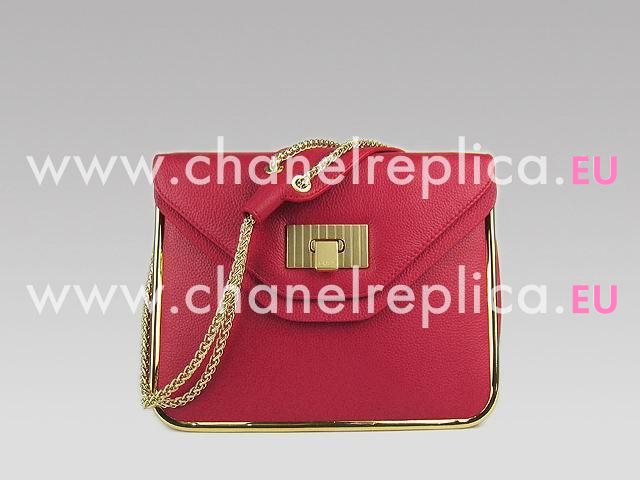 CHLOE SHOULDER BAG 50898 IN RED C50898