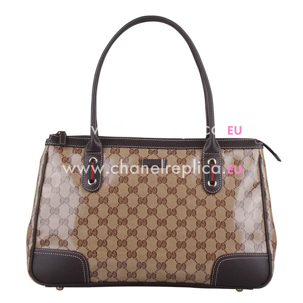 Gucci Classic GG Calfskin Bag In Coffee G5952881