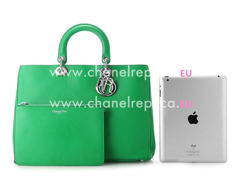 Dior Diorissimo Series Green Large Size Bag D38807