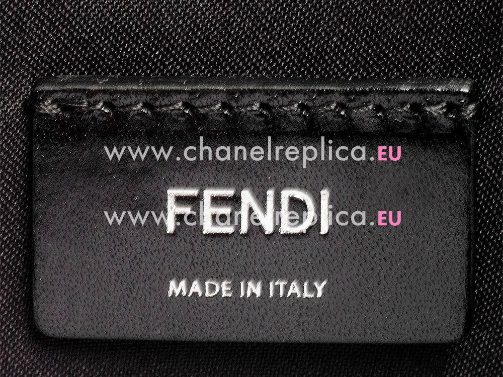 Fendi Monster Bag Bugs Cowhide Hand/shouldbag Black Red FBV57661