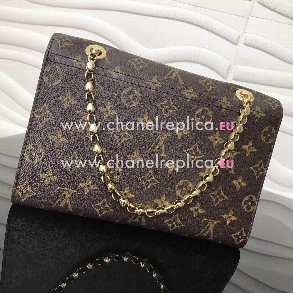 Louis Vuitton Victoire Monogram Canvas Python Bag N92961