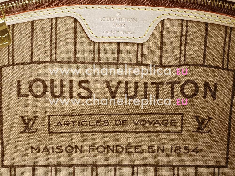Louis Vuitton M41000 Monogram Canvas Neverfull PM Beige M41000