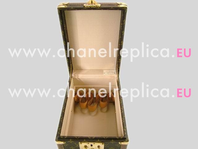 Louis Vuitton Monogam Bolte Flacons Beauty Train Trunk Case M21828