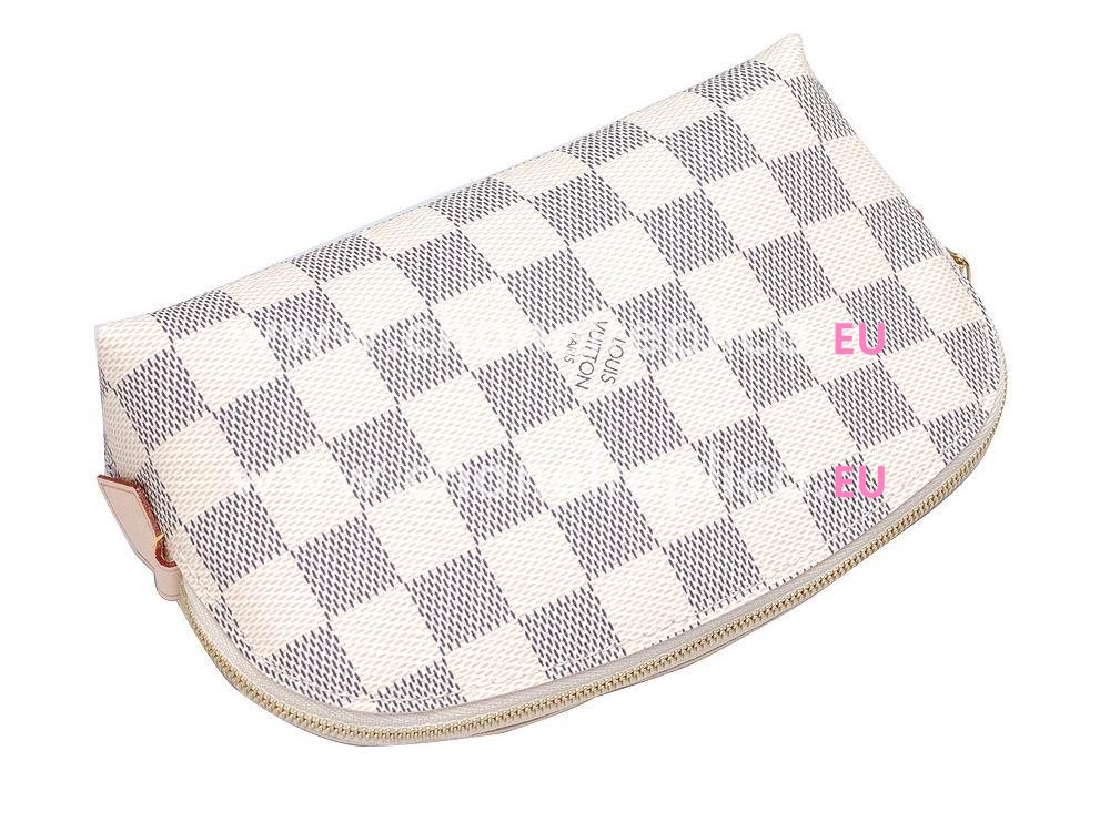 Louis Vuitton Damier Azur Cosmetic Pouch N60024