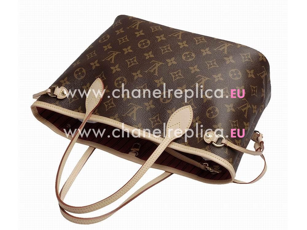 Louis Vuitton Monogram Canvas Neverfull PM Pivoine M41245