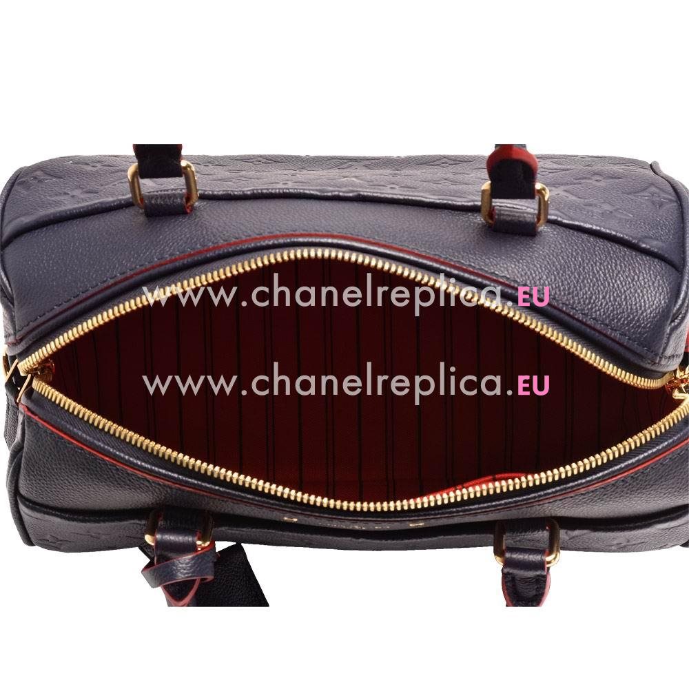 Louis Vuitton Speedy Bandouliere 25 Handbag NavyXred M43501