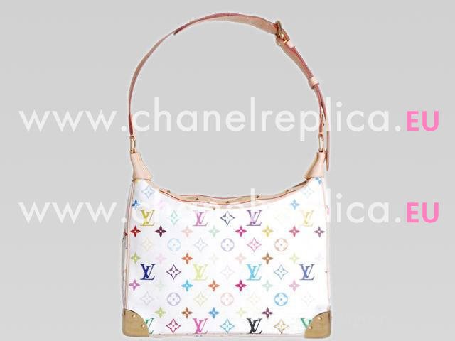 Louis Vuitton Monogram Multicolore white Boulogne M92660