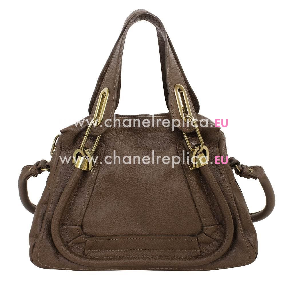 Chloe It Bag Party Calfskin Bag In Dark coffee C5377223