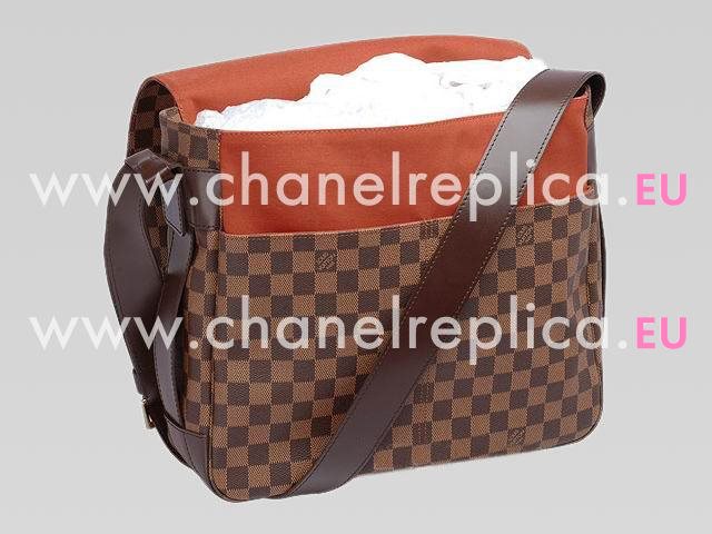 Louis Vuitton Damier Ebene Canvas Bastille Messenger Bag N45258