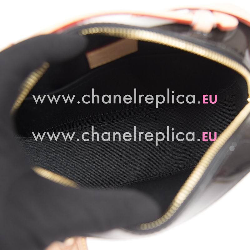 Louis Vuitton Monogram Vernis Leather SANTA MONICA Noir M90370