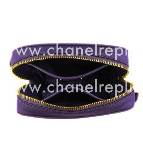 Prada Tessuto Triangle Logo Nylon Mini Size Bag Purple PR5889058