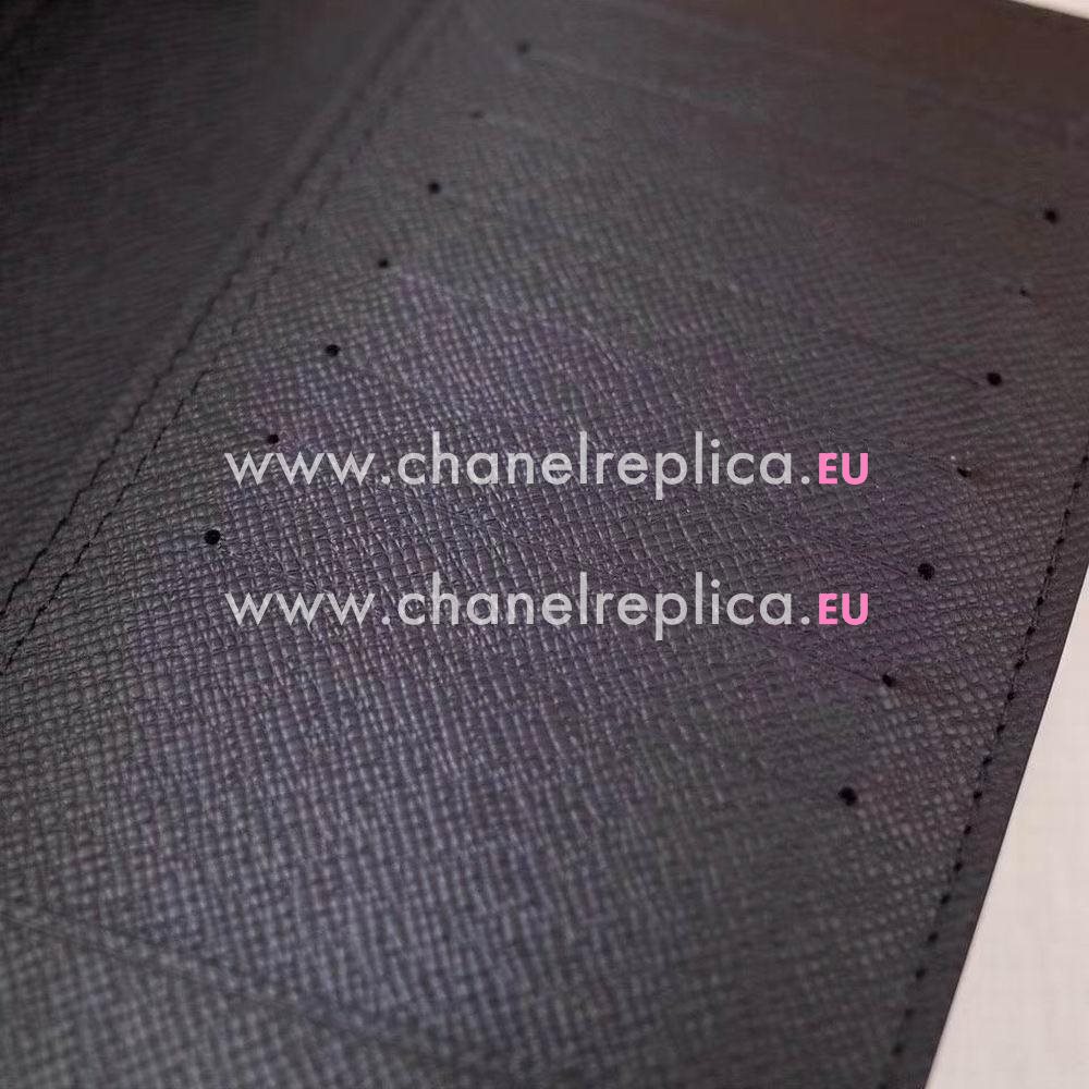 Louis Vuitton Brazza Monogram Eclipse Flash Wallet M64438