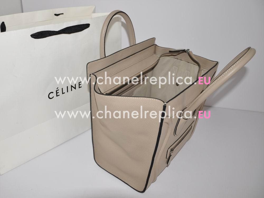 Celine Mini Luggage Bubble Calfskin Nano Griege CE52486