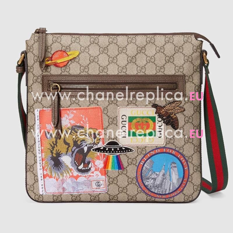 Gucci Courrier soft GG Supreme messenger bag 406408 K9RNT 8967