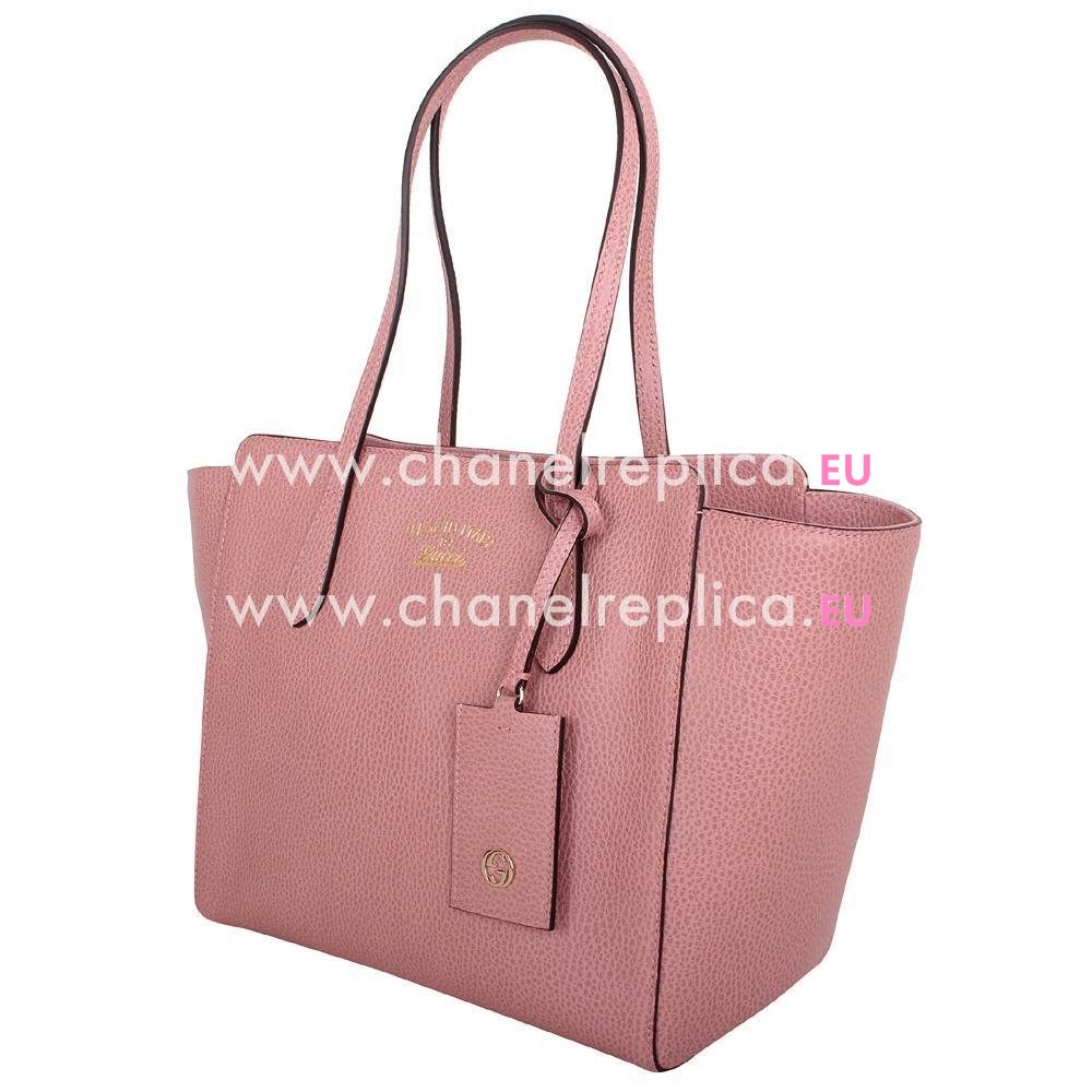 Gucci Swing Calfskin Leather Bag In Pink G5920794