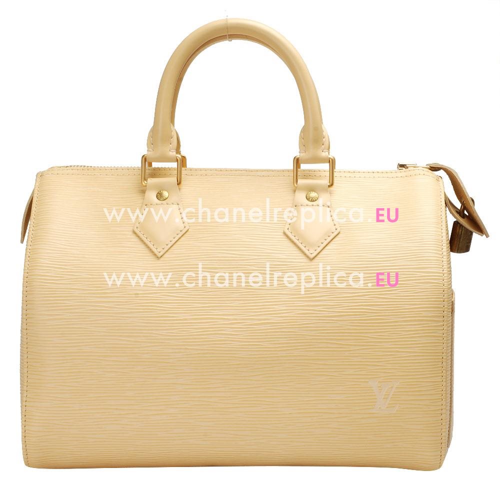 Louis Vuitton EPI Leather Speedy 25 In vanilla M4301A