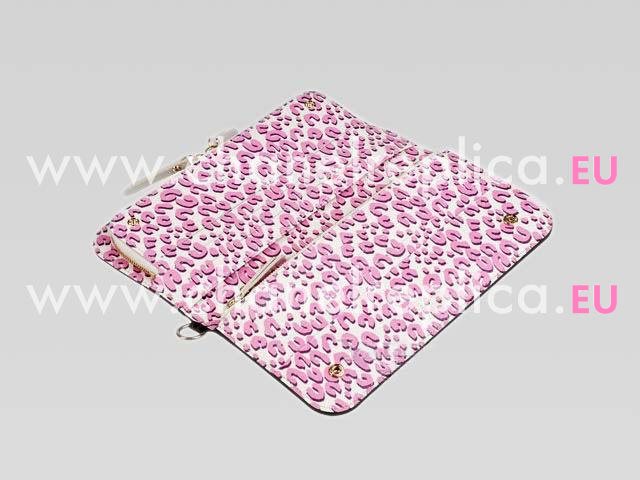 Louis Vuitton Monogram Canvas Leopard-Blanc Corail Insolite Wallet M60102