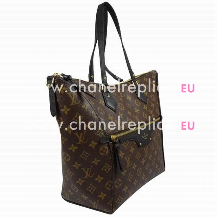 Louis Vuitton Noir Monogram Canvas Tournelle Mm 2017 M44056