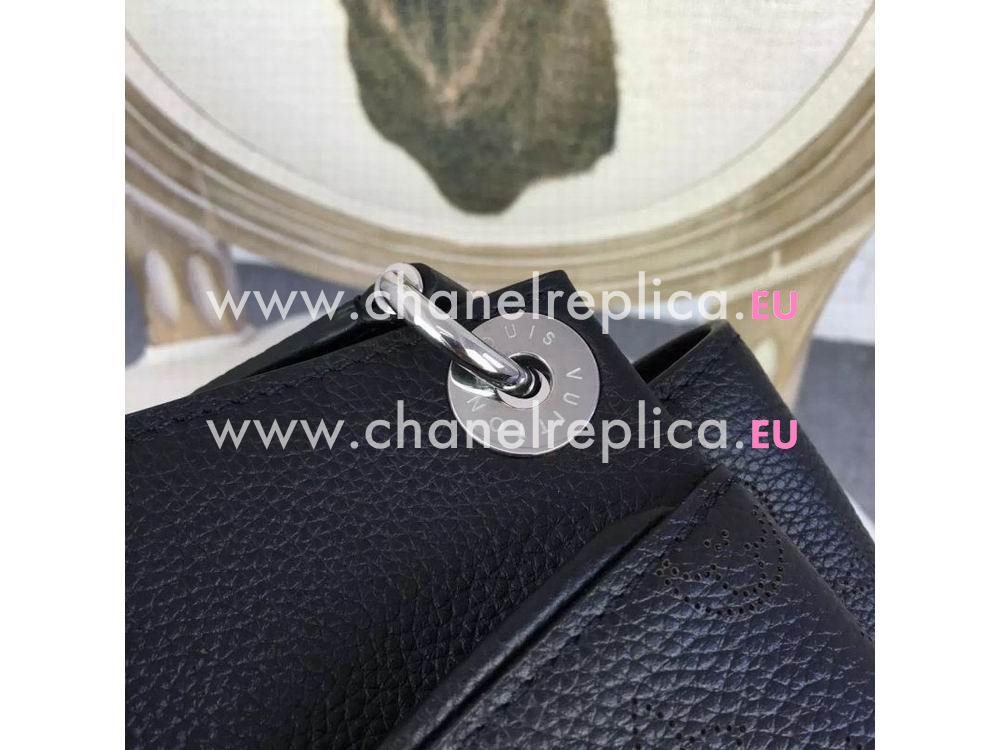Louis Vuitotn Monogram Mahina Leather Sevres Black M42788