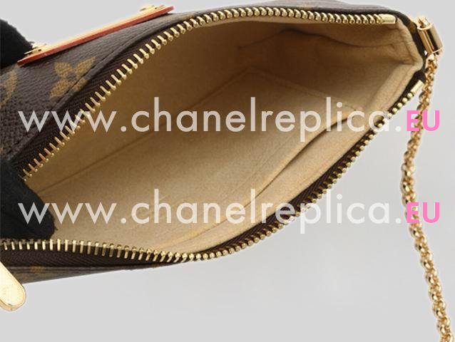 LOUIS VUITTON MONOGRAM CANVAS MILLA CLUTCH MM M60094