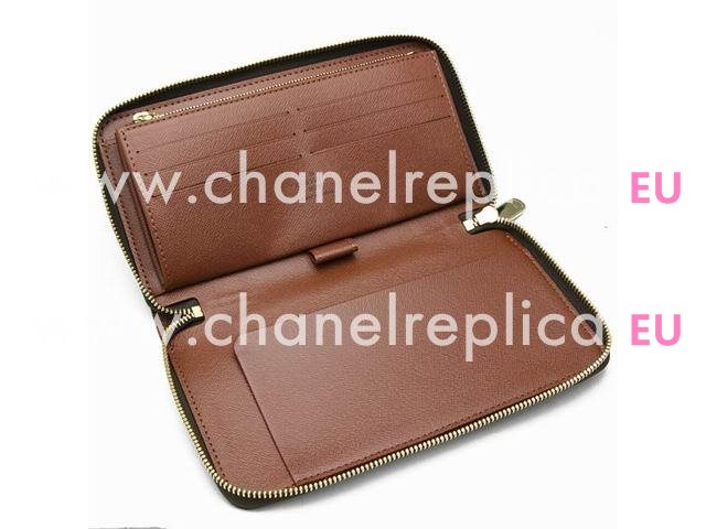 LOUIS VUITTON MONOGRAM Zippy Organizer M60002