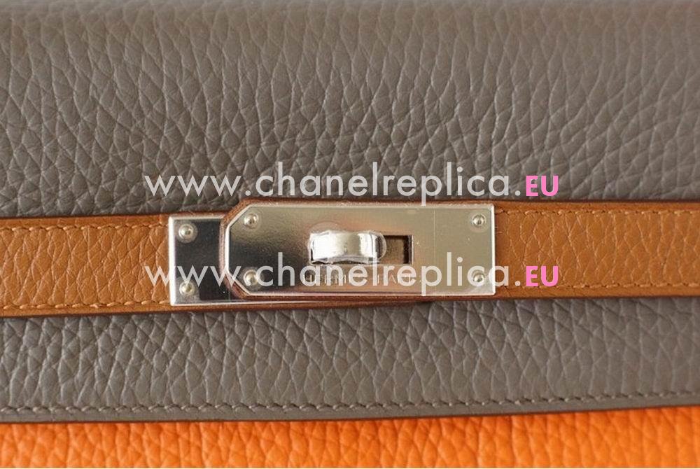 Hermes Kelly 35cm Toge Leather Palladium Hardware Bag Six Colors H11772