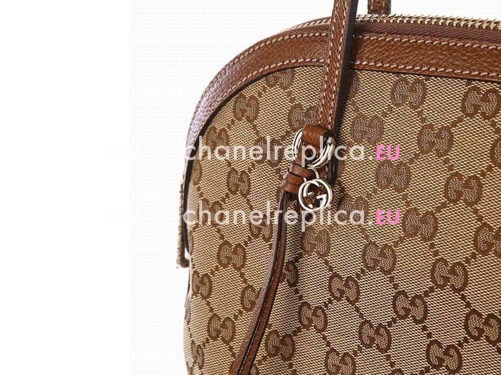 Gucci Bree Classic GG Calfskin Caramel Brown G323673